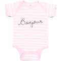 Baby Clothes Bonjour Valentines Love Baby Bodysuits Boy & Girl Cotton