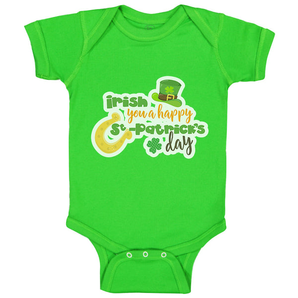 Baby Clothes Irish You A Happy St Patrick's Day Irish Baby Bodysuits Cotton