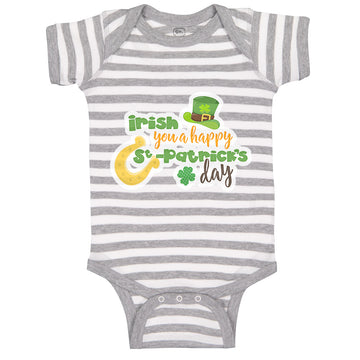 Baby Clothes Irish You A Happy St Patrick's Day Irish Baby Bodysuits Cotton