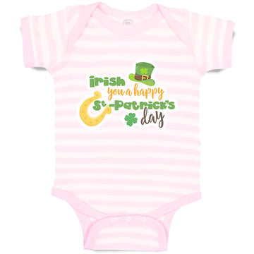 Baby Clothes Irish You A Happy St Patrick's Day Irish Baby Bodysuits Cotton