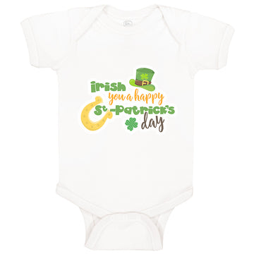 Baby Clothes Irish You A Happy St Patrick's Day Irish Baby Bodysuits Cotton