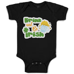Baby Clothes Drink and Be Irish St Patrick's Baby Bodysuits Boy & Girl Cotton