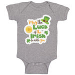 Baby Clothes May The Luck of The Irish Be with You St Patrick's Baby Bodysuits