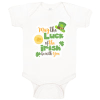 Baby Clothes May The Luck of The Irish Be with You St Patrick's Baby Bodysuits