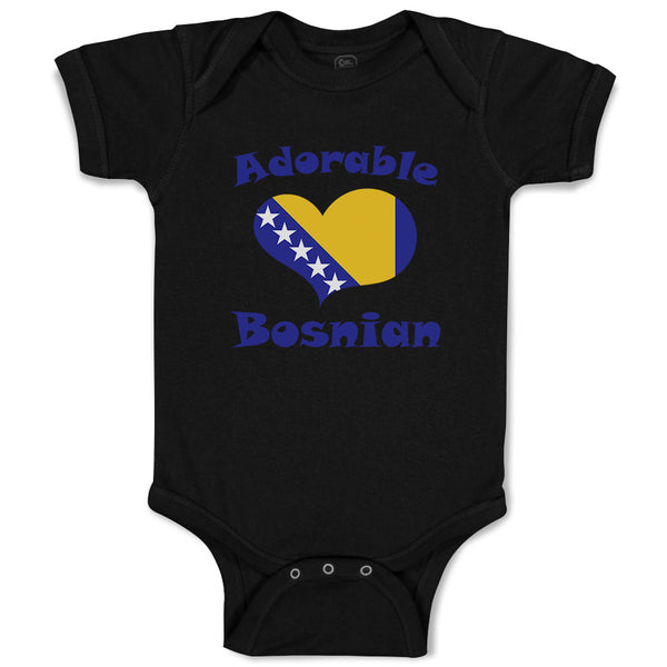 Baby Clothes Adorable Bosnian Bosnia Herzegovina Countries Adorable Cotton
