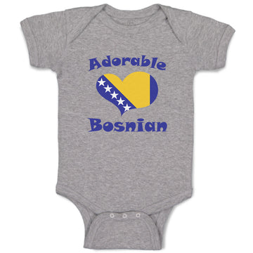 Baby Clothes Adorable Bosnian Bosnia Herzegovina Countries Adorable Cotton