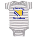 Baby Clothes Adorable Bosnian Bosnia Herzegovina Countries Adorable Cotton
