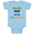 Baby Clothes Adorable Cabo Verdean Cape Verde Baby Bodysuits Boy & Girl Cotton