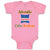 Baby Clothes Adorable Cabo Verdean Cape Verde Baby Bodysuits Boy & Girl Cotton