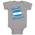 Baby Clothes Adorable Nicaraguan Nicaragua Baby Bodysuits Boy & Girl Cotton