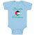 Baby Clothes Adorable Palestinian Palestine Countries Adorable Baby Bodysuits