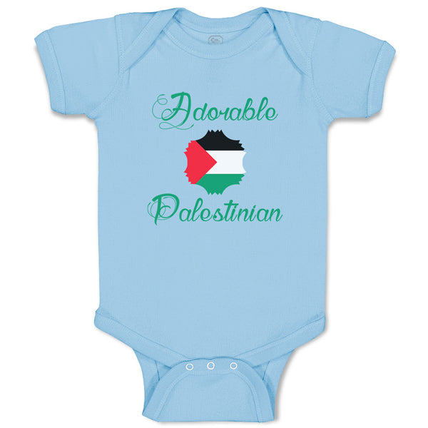 Baby Clothes Adorable Palestinian Palestine Countries Adorable Baby Bodysuits