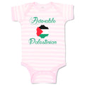 Baby Clothes Adorable Palestinian Palestine Countries Adorable Baby Bodysuits