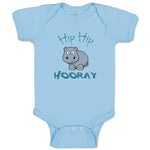 Baby Hippo Hippopotamus Hip Hip Hooray White Animals Zoo