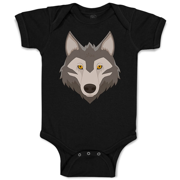 Baby Clothes Wolf Head Baby Bodysuits Boy & Girl Newborn Clothes Cotton