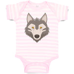 Baby Clothes Wolf Head Baby Bodysuits Boy & Girl Newborn Clothes Cotton