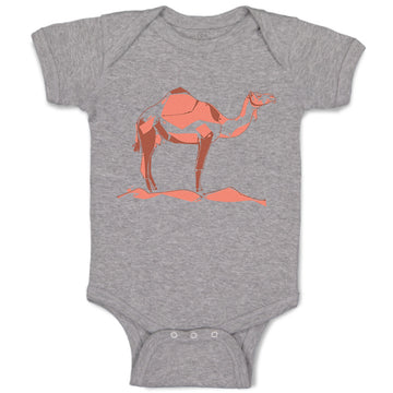 Baby Clothes Camel Shadow A Baby Bodysuits Boy & Girl Newborn Clothes Cotton
