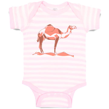 Baby Clothes Camel Shadow A Baby Bodysuits Boy & Girl Newborn Clothes Cotton