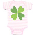 Baby Clothes Lucky Charm Leaf St Patricks' Baby Bodysuits Boy & Girl Cotton