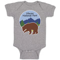 Baby Clothes Glacier National Park Funny Humor Baby Bodysuits Boy & Girl Cotton