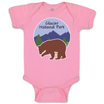 Baby Clothes Glacier National Park Funny Humor Baby Bodysuits Boy & Girl Cotton