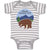 Baby Clothes Glacier National Park Funny Humor Baby Bodysuits Boy & Girl Cotton