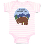 Baby Clothes Glacier National Park Funny Humor Baby Bodysuits Boy & Girl Cotton