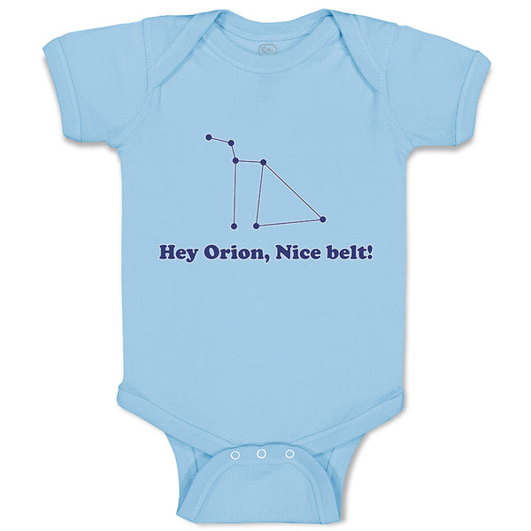 Baby Clothes Hey Orion Nice Belt! Planets Space Baby Bodysuits Boy & Girl Cotton