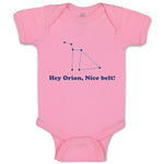 Baby Clothes Hey Orion Nice Belt! Planets Space Baby Bodysuits Boy & Girl Cotton