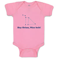 Baby Clothes Hey Orion Nice Belt! Planets Space Baby Bodysuits Boy & Girl Cotton