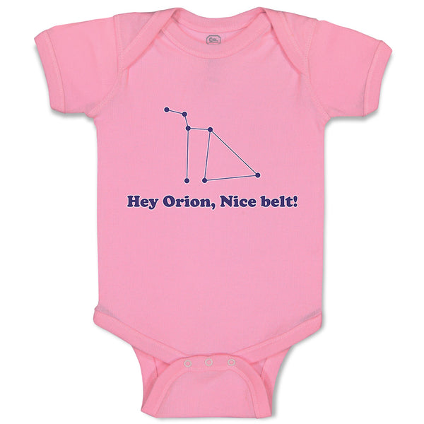 Baby Clothes Hey Orion Nice Belt! Planets Space Baby Bodysuits Boy & Girl Cotton