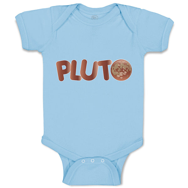 Baby Clothes Pluto Planets Space Baby Bodysuits Boy & Girl Cotton