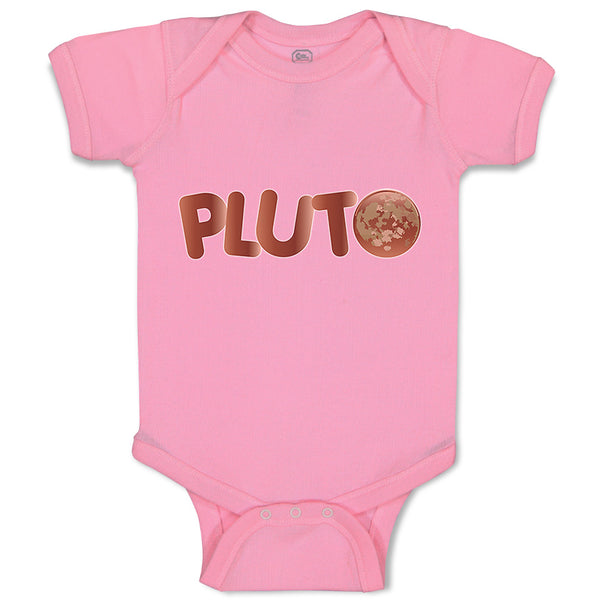 Baby Clothes Pluto Planets Space Baby Bodysuits Boy & Girl Cotton