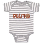 Baby Clothes Pluto Planets Space Baby Bodysuits Boy & Girl Cotton