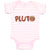 Baby Clothes Pluto Planets Space Baby Bodysuits Boy & Girl Cotton