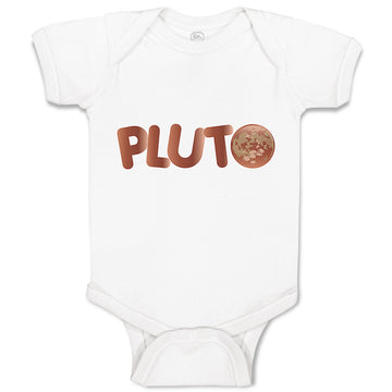Baby Clothes Pluto Planets Space Baby Bodysuits Boy & Girl Cotton