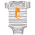 Baby Clothes Orange Seahorse 2 Animals Ocean Baby Bodysuits Boy & Girl Cotton