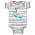 Baby Clothes Shark Surfing Animals Ocean Baby Bodysuits Boy & Girl Cotton