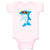 Baby Clothes Shark Glasses Animals Ocean Baby Bodysuits Boy & Girl Cotton