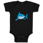 Baby Clothes Shark Swimming Animals Ocean Baby Bodysuits Boy & Girl Cotton