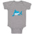 Baby Clothes Shark Swimming Animals Ocean Baby Bodysuits Boy & Girl Cotton