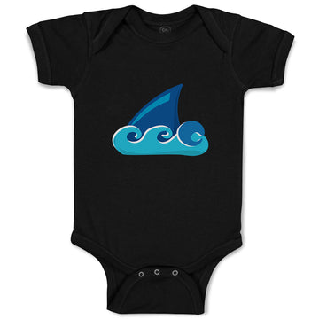 Baby Clothes Shark Fin Animals Ocean Baby Bodysuits Boy & Girl Cotton