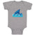 Baby Clothes Shark Fin Animals Ocean Baby Bodysuits Boy & Girl Cotton