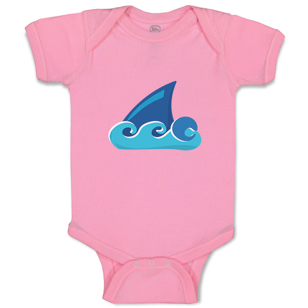 Baby Clothes Shark Fin Animals Ocean Baby Bodysuits Boy & Girl Cotton