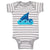 Baby Clothes Shark Fin Animals Ocean Baby Bodysuits Boy & Girl Cotton