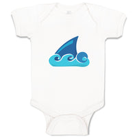 Baby Clothes Shark Fin Animals Ocean Baby Bodysuits Boy & Girl Cotton