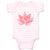 Baby Clothes Pink Lily 2 Nature Flowers & Plants Baby Bodysuits Cotton