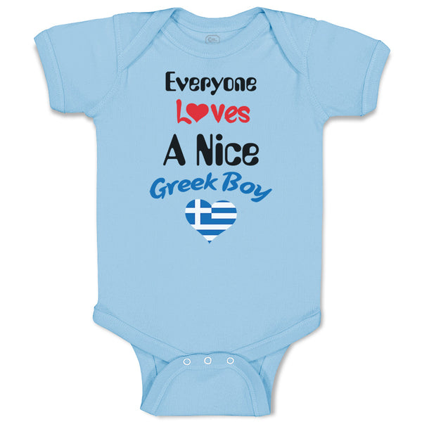 Baby Clothes Everyone Loves A Nice Greek Boy Greece Greeks Baby Bodysuits Cotton