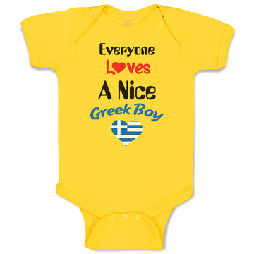 Baby Clothes Everyone Loves A Nice Greek Boy Greece Greeks Baby Bodysuits Cotton