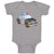 Baby Clothes Police Car Little Baby Bodysuits Boy & Girl Newborn Clothes Cotton